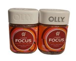 2 x Olly Laser Focus Berry Tangy Tangerine Supplement 36 Gummies Exp 01/... - £27.62 GBP