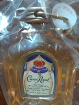 Crown Royal Key Chain Miniature Crown Royal Liquor Bottle Replica  Mint Sealed - £11.71 GBP