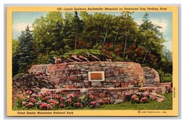 Rockefeller Memorial Great Smoky Mountains National Park UNP Linen Postcard S25 - £2.25 GBP