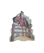 1981 The Bestistle Co. Steven Western Rodeo Cowboy Wall Art Poster Print... - $76.13