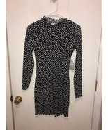 NWT Lush SZ XS Floral Keyhole Back Long Sleeve Scallop Trim Dress NEW - $20.36 CAD
