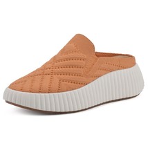 WHITE MOUNTAIN Women&#39;s Shoes Dystant Platform Sneaker, Apricot/Fabric, 8 M - $20.38