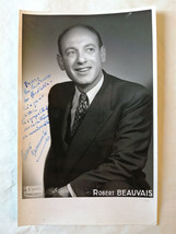 Robert Beauvais - Sign &amp; Dedicated Photo - Very Rare – 1951 - £129.94 GBP
