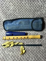 Vintage Moeck Flute With Original Bag And Cleaning Set By Liza Almer - £29.60 GBP