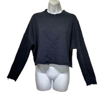na-kd Reborn Blue Pullover cropped sweater Size S - $14.84