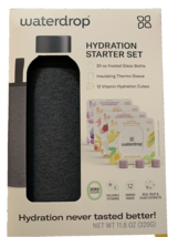 Waterdrop Hydration Starter Pack Gray 11.6 Oz - £23.71 GBP