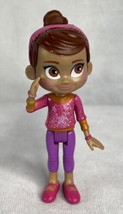 Vampirina Poppy Peepleson Purple Pink Sparkle Toy Doll 3.5&quot; Figure Disney Junior - £2.81 GBP