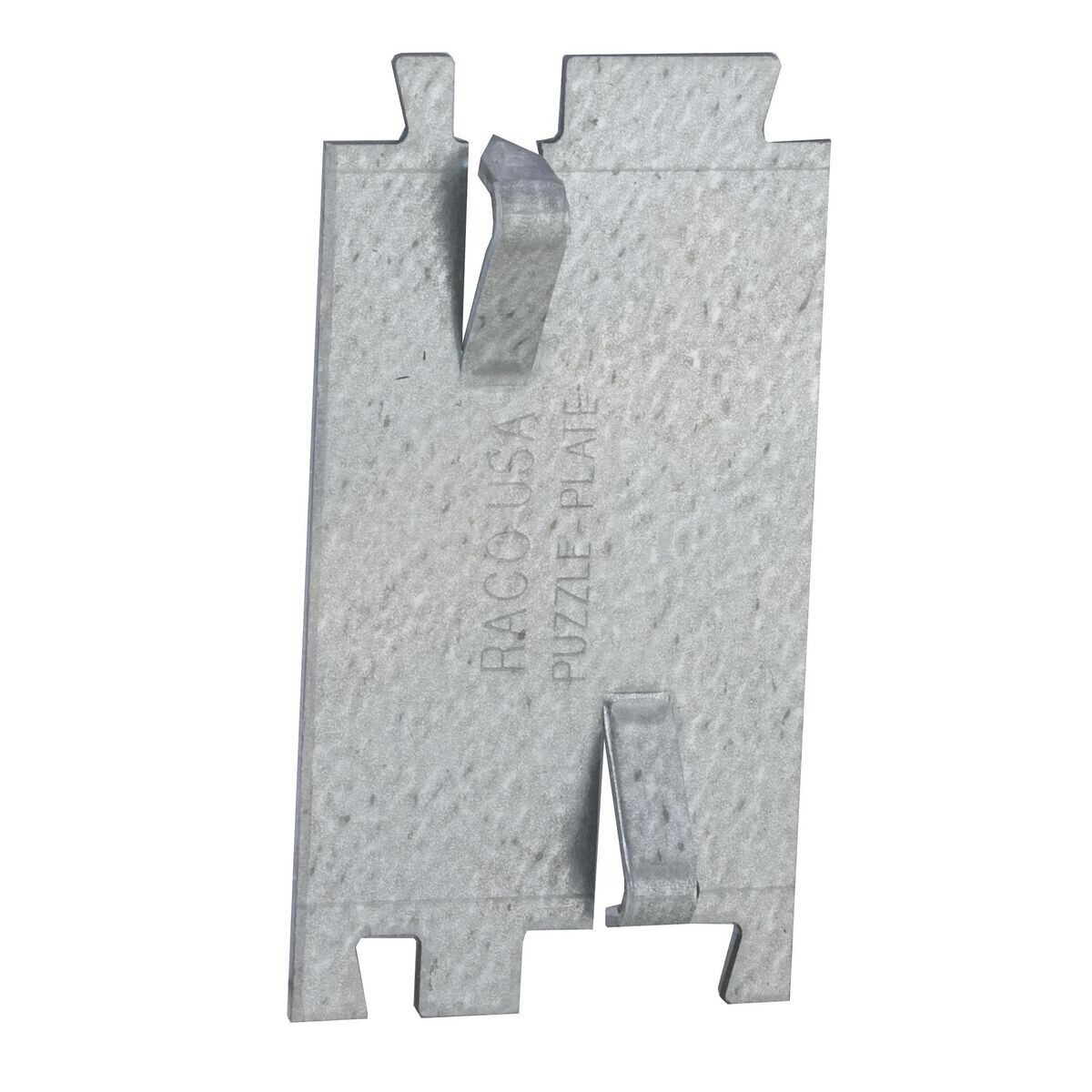 Raco Puzzle Plate Steel Cable Protector Pre-Galvanized Plate Standard Fi... - $6.14