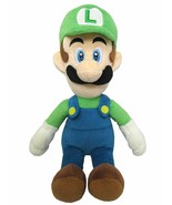 Sanei Super Mario All Star Collection 10&quot; Luigi Plush Small - £13.40 GBP