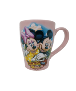 Vntg Disney Store Fairytale Couples Collection Mickey &amp; Minnie Pink Coff... - £10.08 GBP