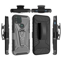 V 3in1 Combo Kickstand Holster Case Cover for iPhone 12 iPhone/12 Pro 6.1″ GRAY - £6.14 GBP