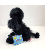 Ganz Webkinz Black Poodle HM191 Plush Stuffed Animal Unused Sealed Code 8&quot; - £11.78 GBP