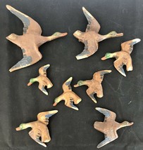 x8 1941 Vintage Wooden Duck Mallard Mobile parts - £36.93 GBP