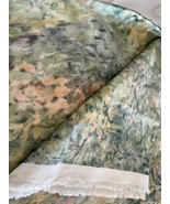 Craft Or Upholstery Fabric Remnant 56”x80” Inch Watercolor Pretty Pastel... - £11.88 GBP