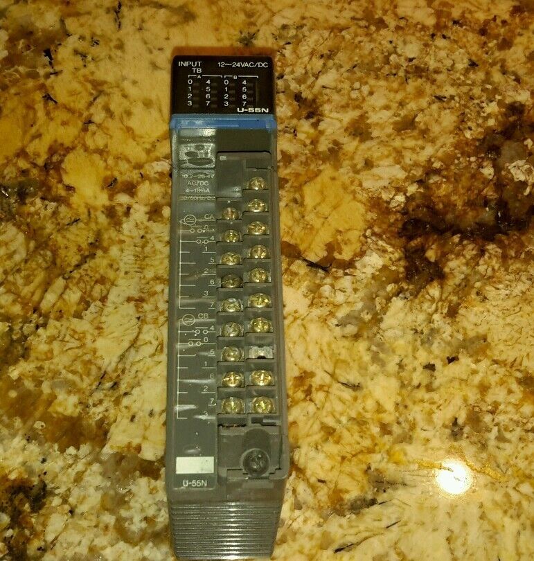 TI TEXAS INSTRUMENTS U-55N PLC INPUT MODULE 12-24VDC (LOT OF 1) $29 - $28.76
