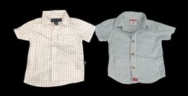 Calvin Klein Romper + Perry Ellis & Wrangler Button-Down Shirts Lot 18M image 2