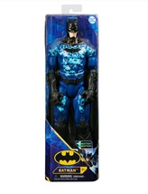 NEW SEALED Spinmasters DC Batman 12&quot; Blue Camouflage Action Figure 1st E... - £19.54 GBP