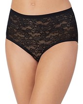 Le Mystere High-Waisted Floral-Lace Brief, Size Medium - £13.58 GBP