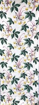 VTG 40s Fabric BARKCLOTH Floral drapery curtains 4 Panels- 172&quot; x 32&quot; Da... - €341,42 EUR