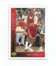 Sam Cassell (Houston Rockets) 1993-94 Upper Deck Rookie Card #161 - £3.94 GBP