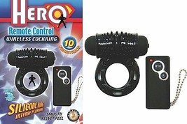 Hero Remote Control Wireless Vibrating Cock Ring - £21.79 GBP