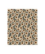Thick sunflower flower decorative Flannel  fleece throw blanket  for Sof... - $22.99+