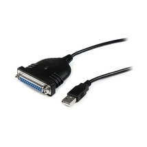 StarTech.com 6ft USB to DB25 M/F Parallel Printer Adapter Cable  - $23.00