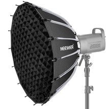 NEEWER 26inch/65cm Parabolic Softbox Quick Set up Quick Folding, with Di... - £188.85 GBP