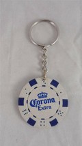 NEW Lot of 2 Corona Light Corona Extra Poker Chip Keychains Beer Collectible - £5.46 GBP