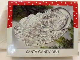 International Silver Co. Santa Claus Candy Nut Dish Christmas Decor - £7.12 GBP