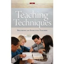 Teaching Techniques: Becoming An Effective Teacher - £15.22 GBP