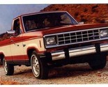 1983 Ford Ranger Pick Up Truck Dealers Advertising Postcard - $14.83