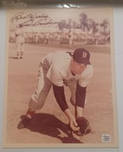 Lou Boudreau Boston Red Sox HOF Autographed 8x10 Signed Photo COA - £34.60 GBP