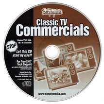 Classic TV Commercials (PC-CD, 1999) for Windows 95/98/2000/XP- NEW CD in SLEEVE - £3.13 GBP