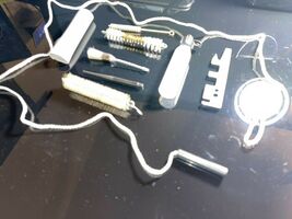 Military Army USAF USN USMC Rifle Gun Cleaning Kit  RUSSIAN - $19.00