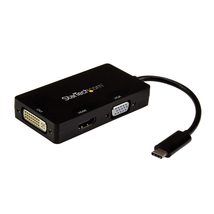 StarTech.com 4K USB C to HDMI, VGA & DVI Multi Port Video Display Adapter for Ma - $72.64