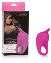 Silicone Rechargeable Teasing Enhancer - Pink - £36.01 GBP