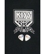 Kiss  2021 End of the Road EOTR Tour Local Crew Army XL T-Shirt &amp; Guitar... - €85,38 EUR