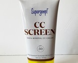 Supergoop! CC Screen 100% mineral cc Cream 416W 1.6oz NWOB - £17.58 GBP