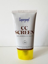 Supergoop! CC Screen 100% mineral cc Cream 416W 1.6oz NWOB - £17.58 GBP