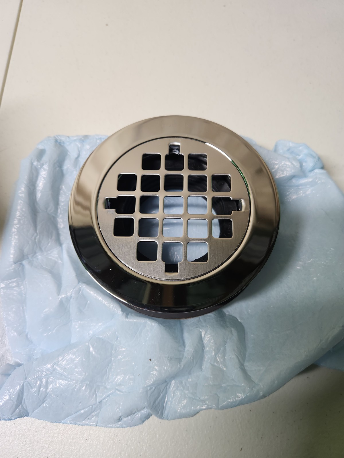 Kohler 9132-CP Round Shower Drain - Polished Chrome - $24.90