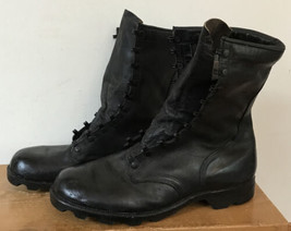 Vintage 1985 Ro-Search Black All Leather Combat Army Military Jump Boots... - £156.93 GBP