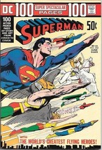 Superman Comic Book #252 DC Comics 1972 VERY FINE 100 Page Super Spectacular #13 - £55.49 GBP
