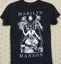 Marilyn Manson T-Shirt, Baphomet Vintage Rare Shirt Punk Goth Double Sides - £11.18 GBP+