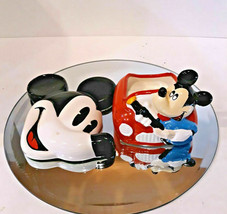 Disney mickey mouse items home decoration figurine holder firehouse fireman ears - £15.81 GBP