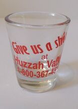 Give Us A Shot at Huzzah Valley 2.25" Collectible Shot Glass - $6.58