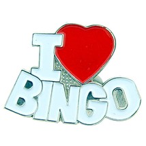 I Love Bingo Pin 1&quot; - £7.57 GBP