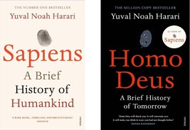 Yuval Noah Harari 2 Books Set: Sapiens &amp; Homo Deus (English, Paperback) - £19.76 GBP