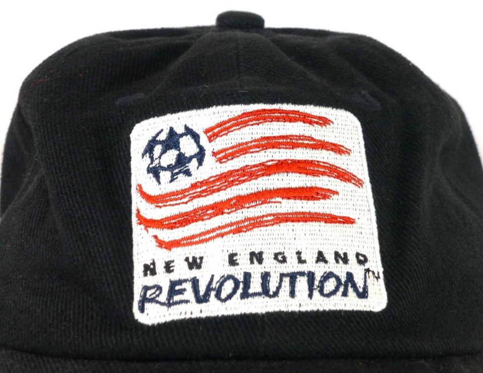 VTG New England Revolution MLS Soccer Radio Shack Strapback Hat Item image 2