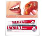 Lacalut Aktiv Toothpaste Stop Bleeding Gums 75ml (PACK OF 3 ) - £30.36 GBP